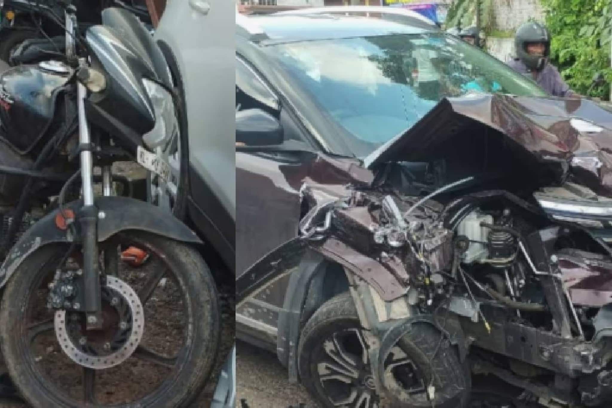 തിരുവനന്തപുരത്ത് മദ്യലഹരിയിൽ പോലീസ് ഉദ്യോഗസ്ഥൻ ഓടിച്ച വാഹനമിടിച്ച് ദമ്പതികള്‍ക്ക് ഗുരുതര പരിക്ക്