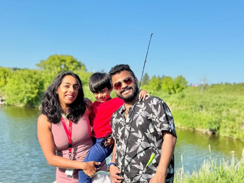 ദിയ കൃഷ്ണയുടെ ഒപ്പം കാനഡയ്ക്ക് പോകാൻ പ്ലാൻ ഇട്ടിരുന്നയാളാണ് തൻവി സുധീർ ഘോഷ്. ഒടുവിൽ പ്ലാൻ നടപ്പിലാക്കി വന്നപ്പോൾ, ദിയ കൃഷ്ണ നാട്ടിൽ തുടരുകയും, തൻവി കാനഡയിലേക്ക് വിമാനമേറുകയുമാണ് ഉണ്ടായത്. ഇവിടെ വച്ചാണ് തൻവി മകന് ജന്മം നൽകിയത്. ഈ സമയത്തെല്ലാം തൻവി തനിച്ചായിരുന്നു. ജോലി അത്യാവശ്യമായിരുനന്തിനാൽ, പ്രസവം കഴിഞ്ഞ് ദിവസങ്ങൾക്കുള്ളിൽ കൈക്കുഞ്ഞിനെയും കൊണ്ട് ജോലിക്ക് പോകേണ്ടതായും വന്നു. ഈ വിഷമങ്ങൾ കുറിച്ചും തൻവി വ്ലോഗുകൾ ചെയ്തിരുന്നു. എങ്കിലും മകൻ ലിയാനെ മിടുക്കനാക്കി വളർത്താൻ തൻവി സമയം കണ്ടെത്തി 