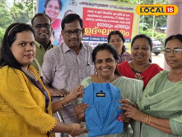 യൂണിഫോം വിതരണം ചെയ്യുന്നു
