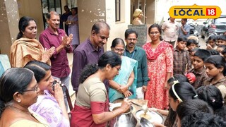 ഗുഡ്മോണിങ്' പദ്ധതിയിലൂടെ കുട്ടികൾക്ക് ഭക്ഷണം നൽകുന്നു 