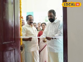 പുതിയ സ്കൂൾ കെട്ടിടം മന്ത്രി വി ശിവൻകുട്ടി ഉദ്ഘാടനം ചെയ്യുന്നു 