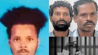 കൊല്ലപ്പെട്ട സജിത്ത് (ഇടത്), അറസ്റ്റിലായ പ്രവീണും പാപ്പയ്യനും