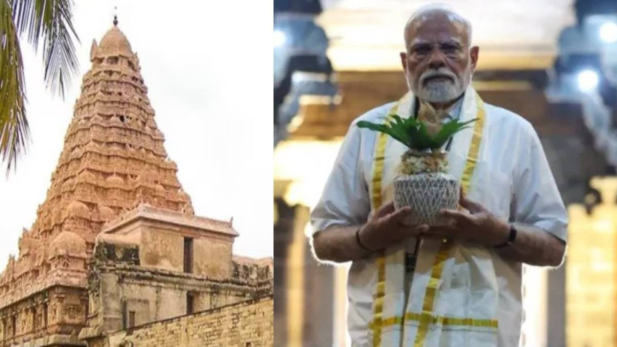 പ്രധാനമന്ത്രി നരേന്ദ്രമോദി ഗംഗൈകൊണ്ട ചോളപുരം ക്ഷേത്രത്തില്‍;ചരിത്രം വര്‍ത്തമാനകാല രാഷ്ട്രീയവുമായി ഇടകലരുമ്പോൾ