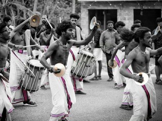 ശിങ്കാരിമേളം (ഫോട്ടോ കടപ്പാട്- കൊല്ലം വിന്നേഴ്സ്)