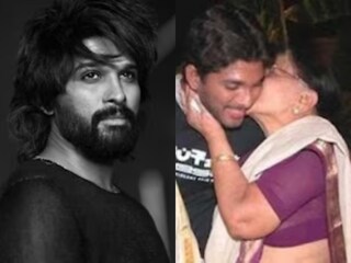 അല്ലു അർജുൻ മുത്തശ്ശിക്കൊപ്പം