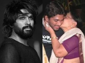 അല്ലു അർജുൻ മുത്തശ്ശിക്കൊപ്പം