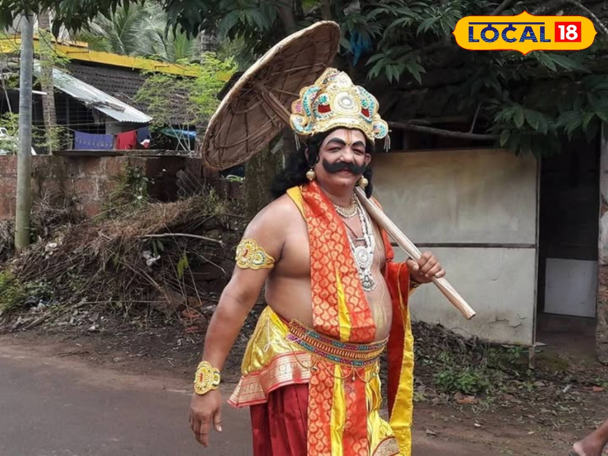 പയ്യന്നൂരിൻ്റെ ഓണരാജാവ്, ഓണ മാവേലി എന്നാൽ പയ്യന്നൂര്‍ക്കാര്‍ക്ക് മദനൻ മാരാറാണ്