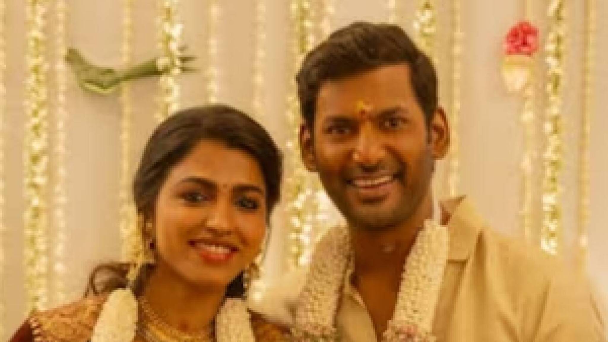 Vishal | 48-ാം പിറന്നാൾ ദിനത്തിൽ വിവാഹനിശ്ചയം നടത്തി നടൻ വിശാൽ; വധു സായ് ധൻസിക