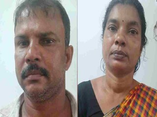 സുനിൽകുമാർ , ഭാര്യ അമ്പിളി