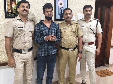 പകൽ പെയിന്റിങ്; രാത്രി എടിഎം കവർച്ച; കോഴിക്കോട് എടിഎം പൊളിക്കുന്നതിനിടെ 25കാരൻ പിടിയിൽ