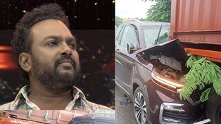 ബിജുക്കുട്ടൻ, അപകടത്തിന്റെ ദൃശ്യങ്ങൾ