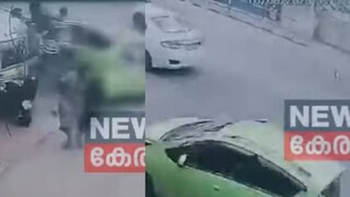  അപകടത്തിന്റെ സിസിടിവി ദൃശ്യം