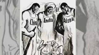 ഡെയ്‌ലി വര്‍ക്കറില്‍ പ്രസിദ്ധീകരിച്ച ഈ കാര്‍ട്ടൂണ്‍ പ്രശസ്ത അമേരിക്കന്‍ കാര്‍ട്ടൂണിസ്റ്റ് ബോബ് മൈനറാണ് വരച്ചത്