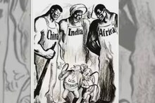 ഇന്ത്യയുടെയും ചൈനയുടെയും ഉയര്‍ച്ച പ്രവചിക്കുന്ന ഒരു നൂറ്റാണ്ട് പഴക്കമുള്ള കാര്‍ട്ടൂണ്‍ വൈറലാകുന്നു