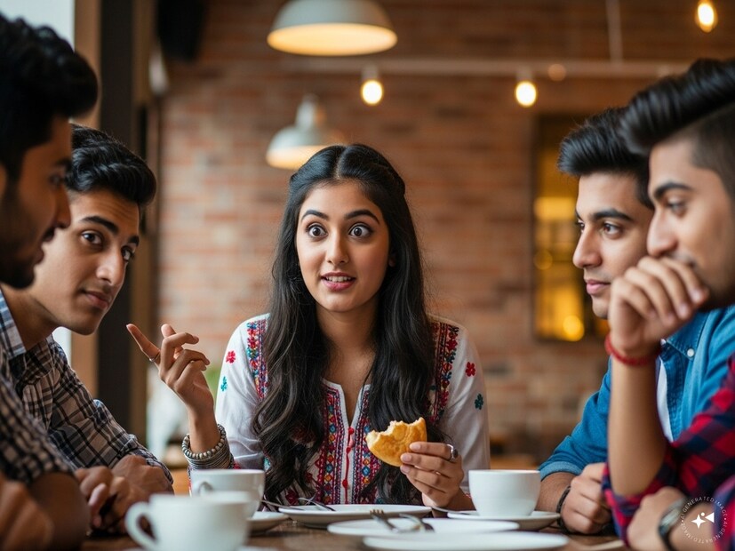 മാറിക്കൊണ്ടിരിക്കുന്ന കഥകൾ: ദുബായിലെ അമ്മാവൻ വന്നപ്പോൾ കൊണ്ടുവന്ന ഉടുപ്പാണിത് എന്ന് ഒരുദിവസം പറയുന്നയാൾ, മറ്റൊരു ദിവസം അതെ വസ്ത്രം നല്ല ഡിസ്കൗണ്ട് കിട്ടിയപ്പോൾ ഓൺലൈനിൽ നിന്നും വാങ്ങി എന്ന് പറയുന്നത് ശ്രദ്ധിച്ചിട്ടുണ്ടോ? പറയുന്ന ആഖ്യാനങ്ങൾ മാറിമറിയുന്ന ആൾക്കാർ നിങ്ങളുടെ കൂട്ടത്തിലുമുണ്ടോ? എങ്കിൽ, കരുതിയിരിക്കുക. പറയുന്ന കാര്യങ്ങളിലെ സ്ഥിരതയില്ലായ്മ, അവർ സത്യസന്ധരല്ല എന്നതിന്റെ സൂചനയാണ് (Image: AI Generated)