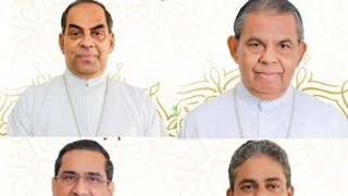 മാർ കുര്യാക്കോസ് ഭരണികുളങ്ങര, മാർ സെബാസ്റ്റ്യൻ വടക്കേൽ, മാർ സെബാസ്റ്റ്യൻ വാണിയപ്പുരയ്ക്കൽ, മാർ പ്രിൻസ് ആന്റണി പാണേങ്ങാടൻ