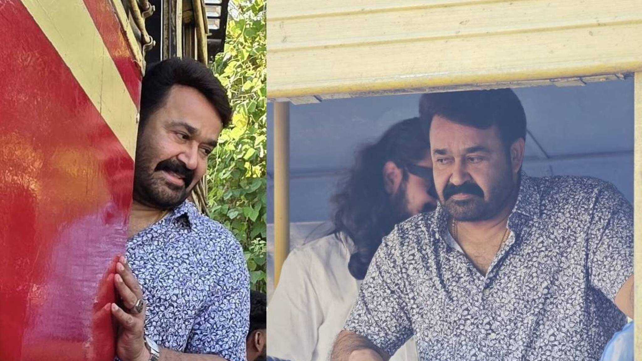 കെഎസ്ആർടിസി ബസിൽ ഡബിൾ ബെല്ലടിച്ച് മോഹൻലാൽ; കോളേജ് കാലം ഓർമ വന്നുവെന്ന് താരം