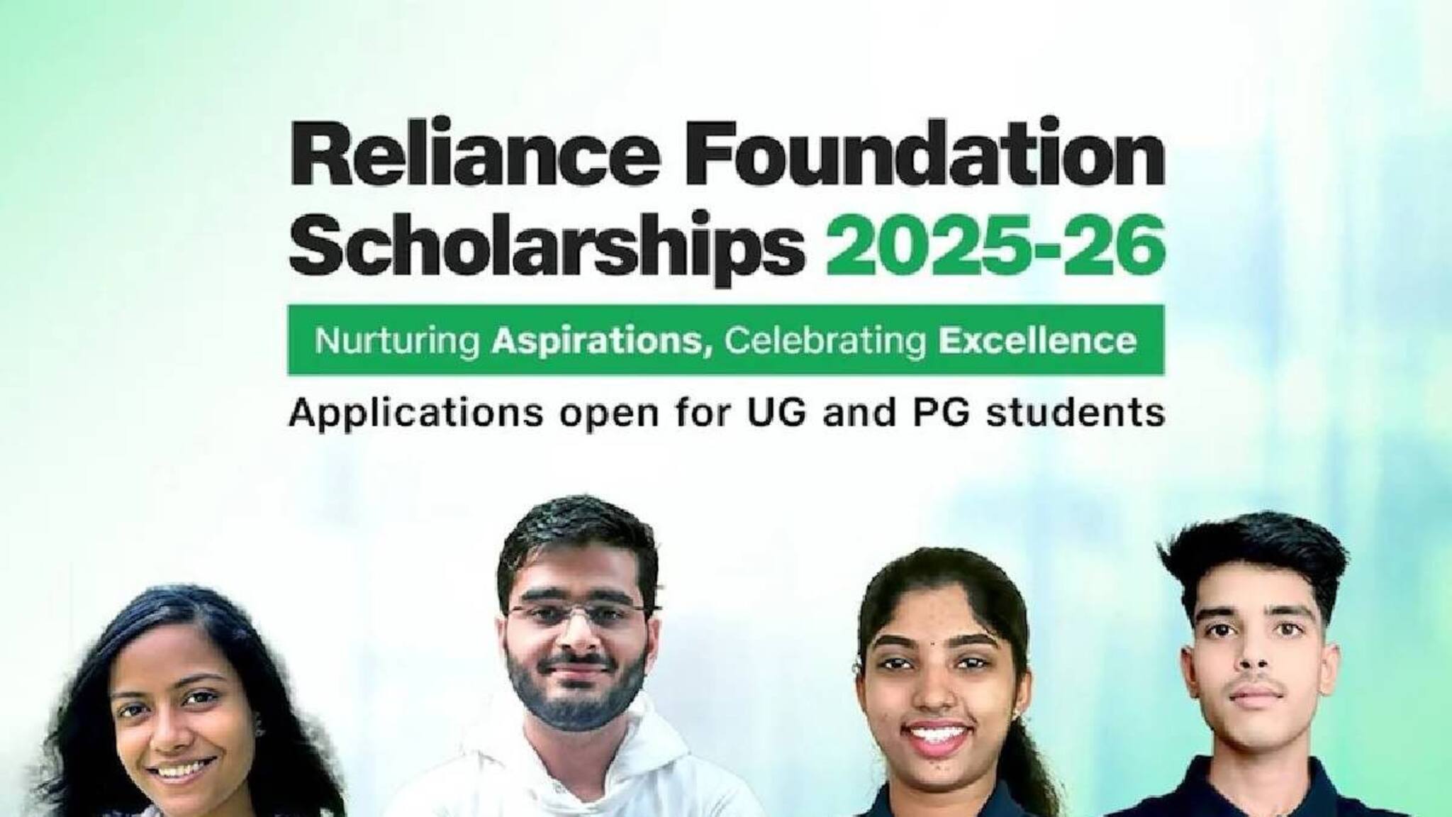 റിലയന്‍സ് സ്‌കോളര്‍ഷിപ്പിന് ഇപ്പോള്‍ അപേക്ഷിക്കാം; 5100 യുജി, പിജി വിദ്യാര്‍ത്ഥികള്‍ക്ക് അവസരം
