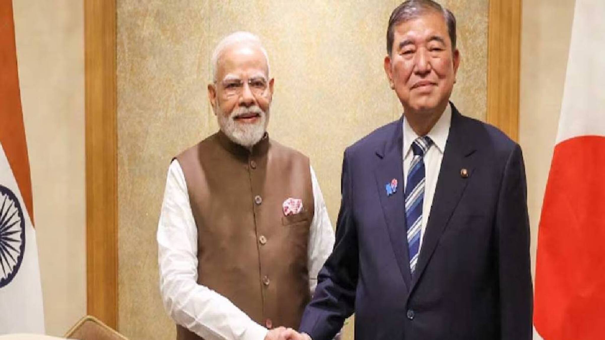 PM Modi In Japan : ജാപ്പനീസ് പ്രധാനമന്ത്രി ഷിഗേരു ഇഷിബയുമായി കൂടിക്കാഴ്ച നടത്തി പ്രധാനമന്ത്രി നരേന്ദ്രമോദി