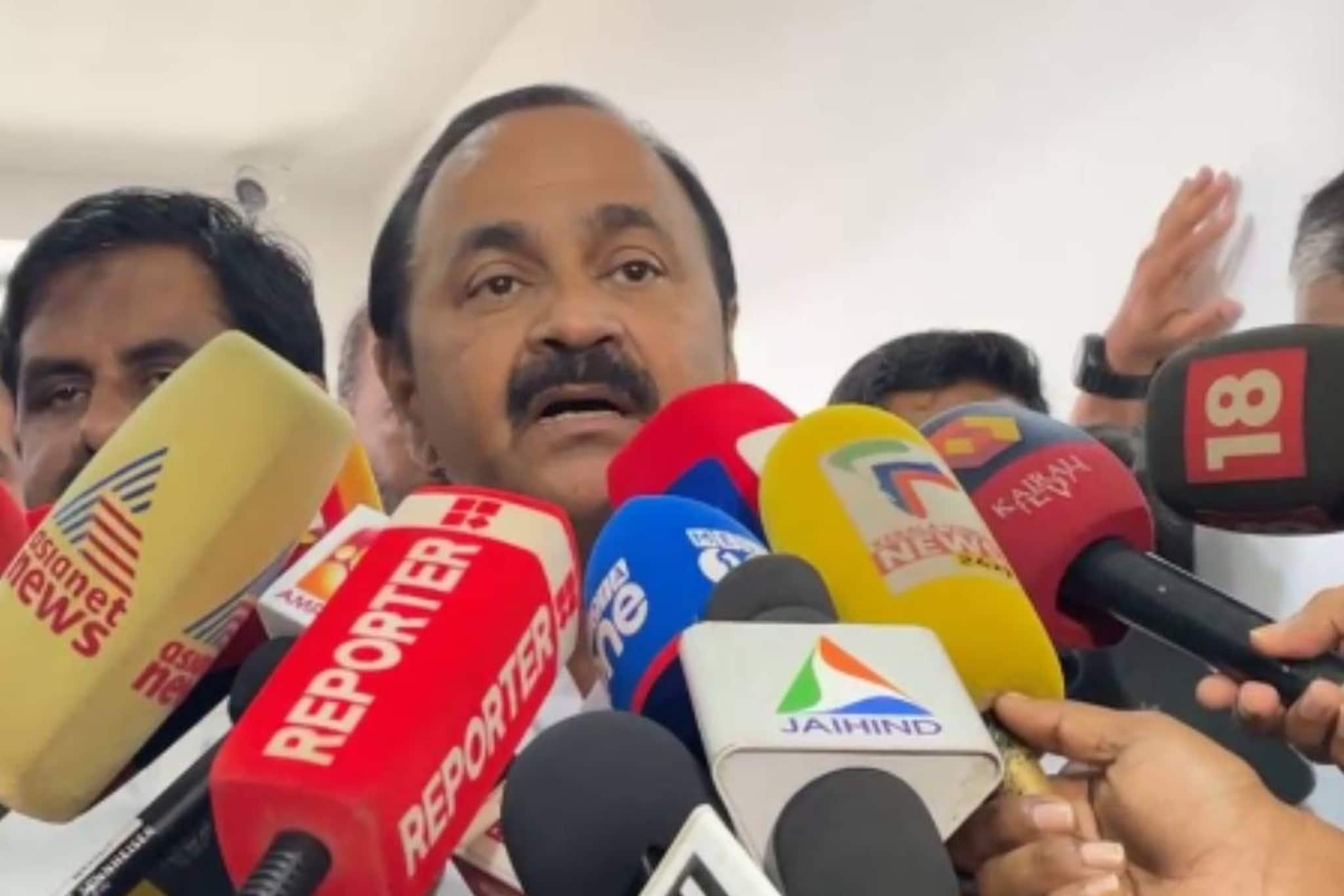 'വിഷ്ണുപുരം ചന്ദ്രശേഖരൻ നിരവധി തവണ ആവശ്യപ്പെട്ടിരുന്നു; പിന്മാറിയതിന്റെ കാരണം അറിയില്ല': വി ഡി സതീശൻ