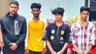 അറസ്റ്റിലായ സംഘം