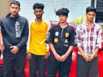 അറസ്റ്റിലായ സംഘം