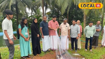 നല്ലോണം മീനോണത്തിൽ വിളവെടുത്ത മത്സ്യങ്ങൾ 