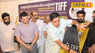 തലശ്ശേരി ഇന്റര്‍നാഷണല്‍ ഫിലിം ഫെസ്റ്റിവലിന്റെ ലോഗോ സ്പീക്കർ  പ്രകാശനം ചെയ്യുന്നു