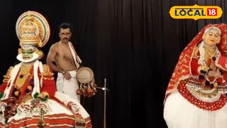 കഥകളി മഹോത്സവത്തിൽ അരങ്ങിലെത്തിയ ബകവധം