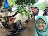 വീട്ടിലേക്കുള്ള അവസാന കിലോമീറ്ററിൽ ദുരന്തം: ഏഴംഗ കുടുംബം സഞ്ചരിച്ച കാർ മരത്തിലിടിച്ച് വീട്ടമ്മ മരിച്ചു; 6 പേർക്ക് പ