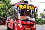 റോബിൻ ബസിന് വീണ്ടും പൂട്ടു വീണു; തമിഴ്നാട് ആർടിഒ കസ്റ്റഡിയിലെടുത്തു