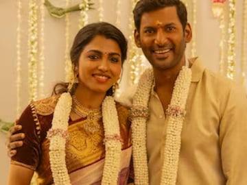 വിശാലും സായ് ധൻസികയും