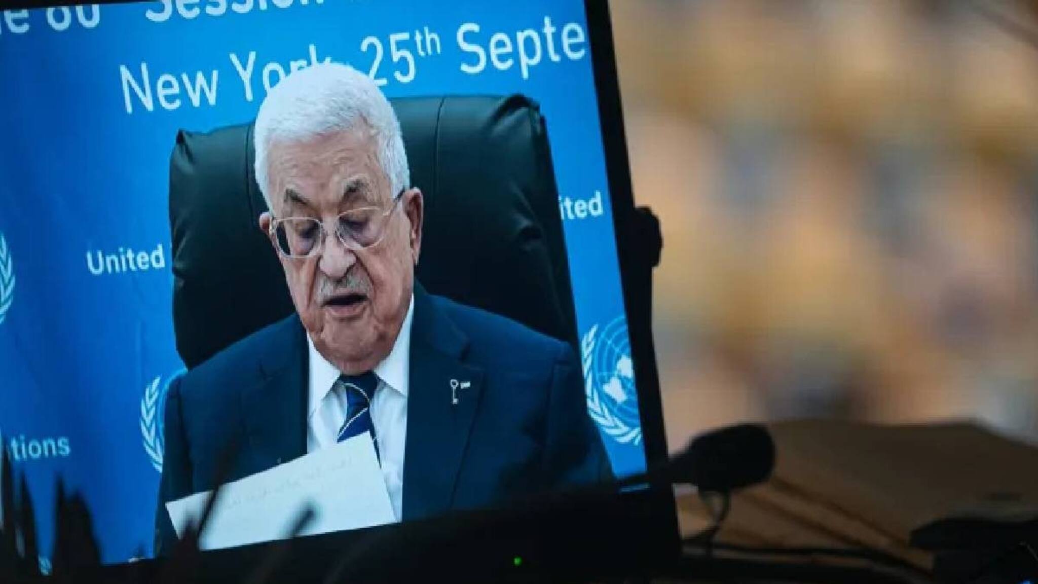 യുദ്ധാനന്തരമുള്ള ഗാസയില്‍ ഹമാസിന് സ്ഥാനമില്ലെന്ന് പലസ്തീന്‍ പ്രസിഡന്റ് മഹ്‌മൂദ് അബ്ബാസ്