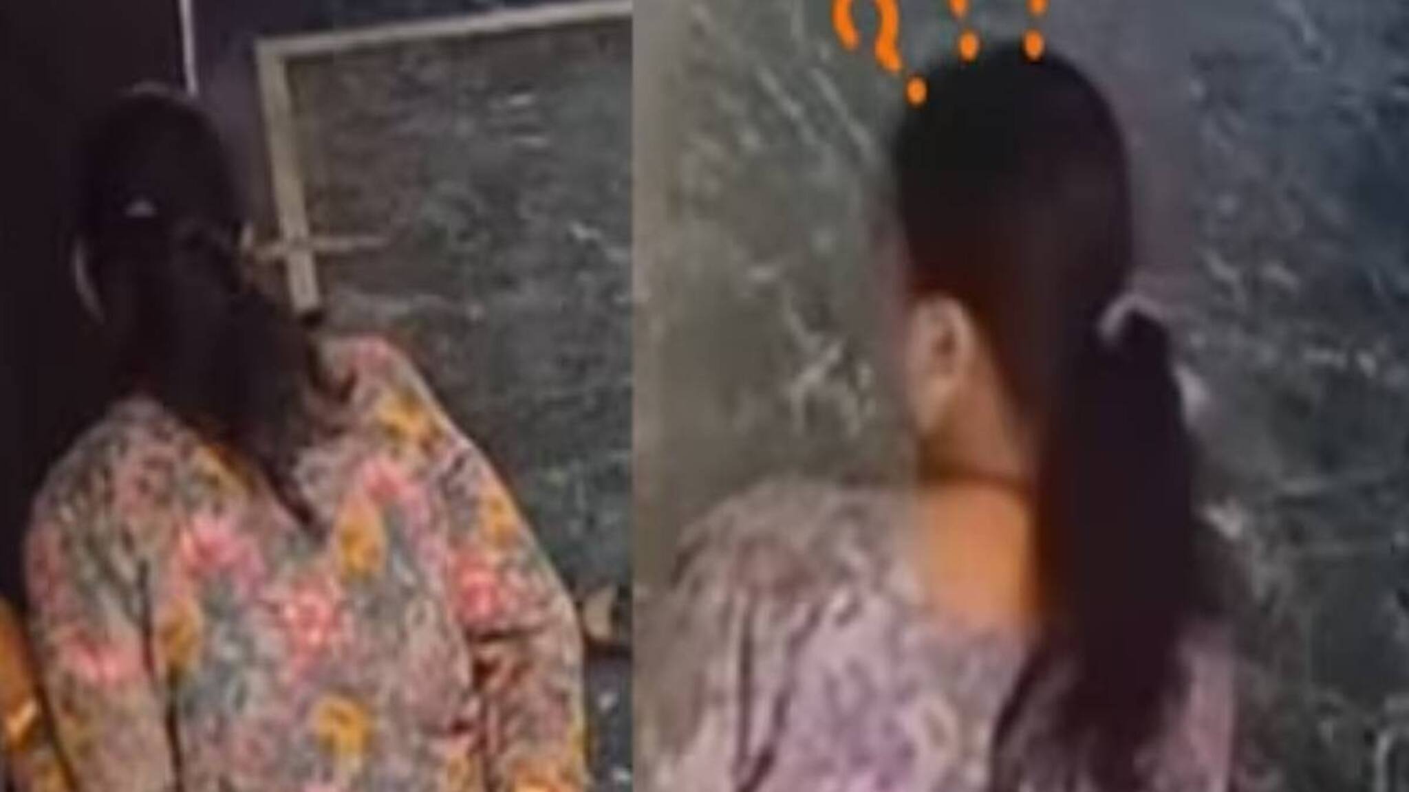 നാണമില്ലേ ചേച്ചീ! വൈറലായി അയല്‍ക്കാരന്റെ വീട്ടിലെ സംസാരം ഒളിഞ്ഞുകേള്‍ക്കുന്ന സ്ത്രീയുടെ  സിസിടിവി ദൃശ്യങ്ങള്‍