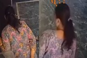 നാണമില്ലേ ചേച്ചീ! വൈറലായി അയല്‍ക്കാരന്റെ വീട്ടിലെ സംസാരം ഒളിഞ്ഞുകേള്‍ക്കുന്ന സ്ത്രീയുടെ  സിസിടിവി ദൃശ്യങ്ങള്‍