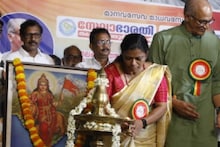 ഭാരത മാതാവിൻ്റെ ചിത്രത്തിന് മുന്നിൽ വിളക്ക് കൊളുത്തിയ പഞ്ചായത്ത് പ്രസിഡന്‍റിനെ സിപിഎം തരംതാഴ്ത്തി