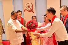 ചൈനീസ് കമ്മ്യൂണിസ്റ്റ് പാർട്ടി പ്രതിനിധി സംഘം എകെജി സെന്റർ സന്ദർശിച്ചു