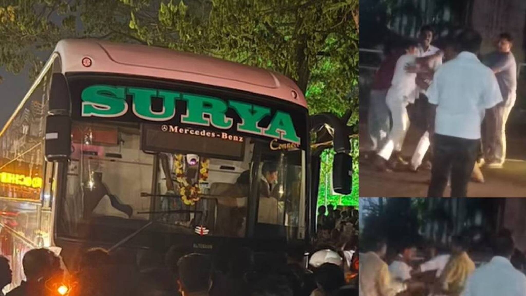 ഹെഡ്‌ലൈറ്റ് ഡിം ചെയ്യാന്‍ ആവശ്യപ്പെട്ടതിന് സ്വകാര്യ ബസ് ഡ്രൈവർ ഇരുമ്പ് ലിവർ കൊണ്ട് യുവാവിന്‍റെ തലയടിച്ചു പൊട്ടിച്ചു