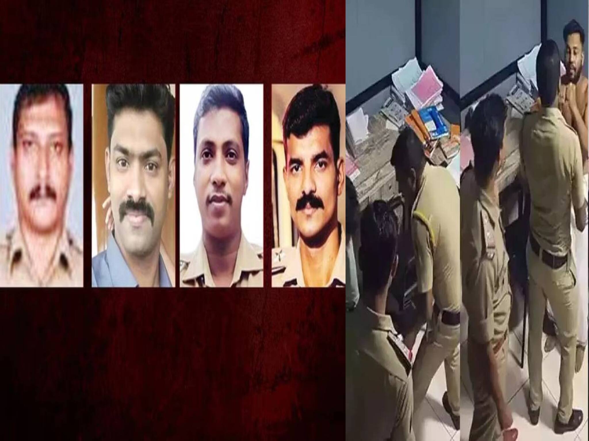 കുന്നംകുളം കസ്റ്റഡി മർദനം: നാല് പോലീസുകാർക്ക് സസ്പെൻഷൻ