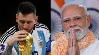 ലയണൽ മെസി, നരേന്ദ്ര മോദി ലയണൽ മെസി, നരേന്ദ്ര മോദി