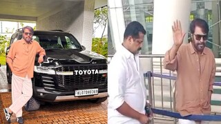 ലൊക്കേഷനിലേക്ക് പുറപ്പെടുന്ന മമ്മൂട്ടി