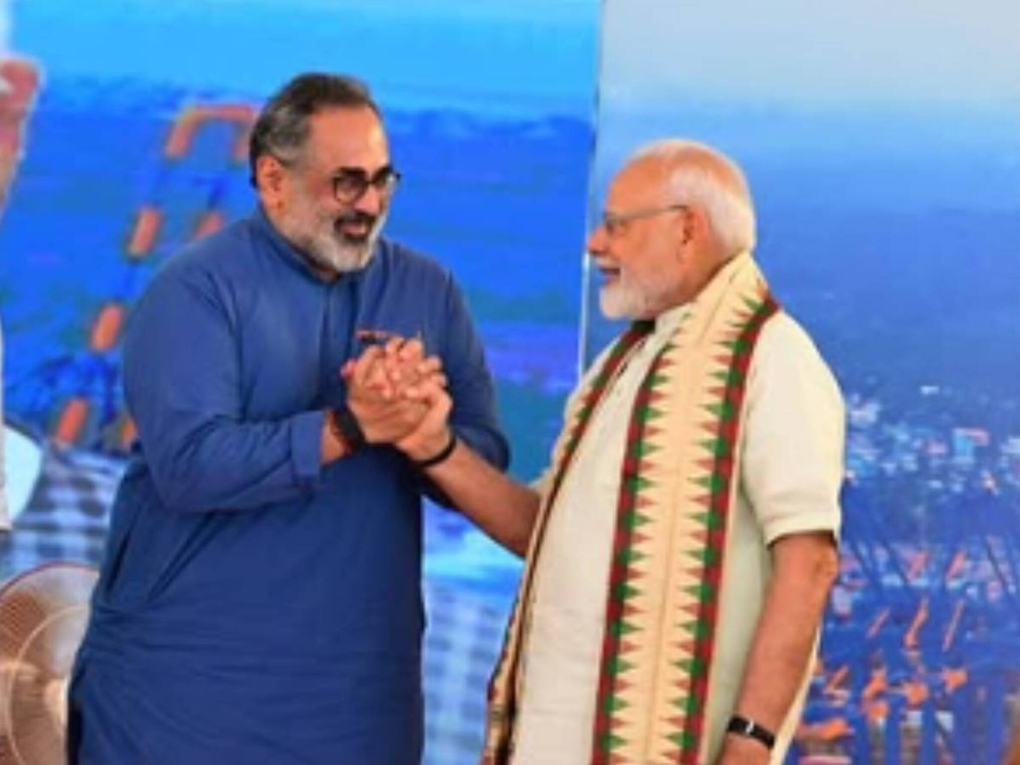 'നരേന്ദ്രമോദിയെ കണ്ടില്ലായിരുന്നെങ്കിൽ രാഷ്ട്രീയത്തിൽ നിൽക്കില്ലായിരുന്നു:' രാജീവ് ചന്ദ്രശേഖർ