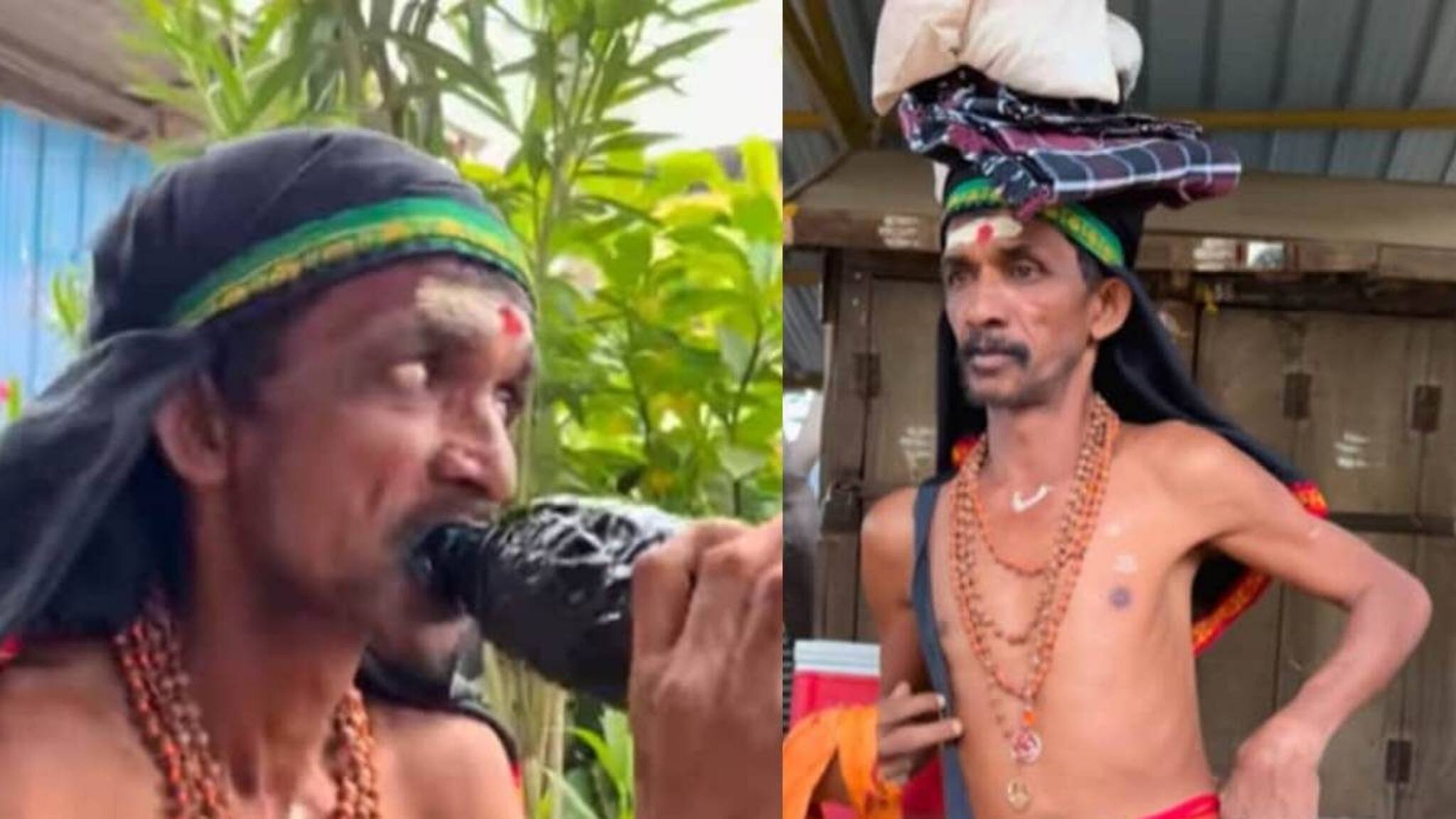 ഭക്ഷണം കഴിക്കില്ല; ദിവസവും 7-8 ലിറ്റർ എഞ്ചിൻ ഓയിൽ അകത്താക്കും; കർണാടക സ്വദേശിയായ 'ഓയിൽ' കുമാർ