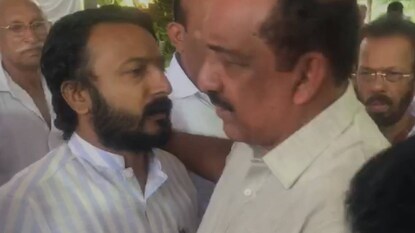 രാഹുൽ മാങ്കൂട്ടത്തിലും ബെന്നി ബെഹന്നാനും രാഹുൽ മാങ്കൂട്ടത്തിലും ബെന്നി ബെഹന്നാനും