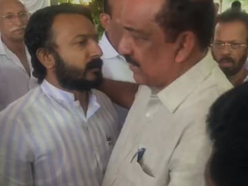 രാഹുൽ മാങ്കൂട്ടത്തിലും ബെന്നി ബെഹന്നാനും രാഹുൽ മാങ്കൂട്ടത്തിലും ബെന്നി ബെഹന്നാനും