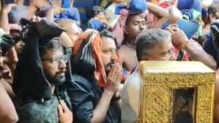 രാഹുല്‍ മാങ്കൂട്ടത്തിൽ ശബരിമലയിൽ