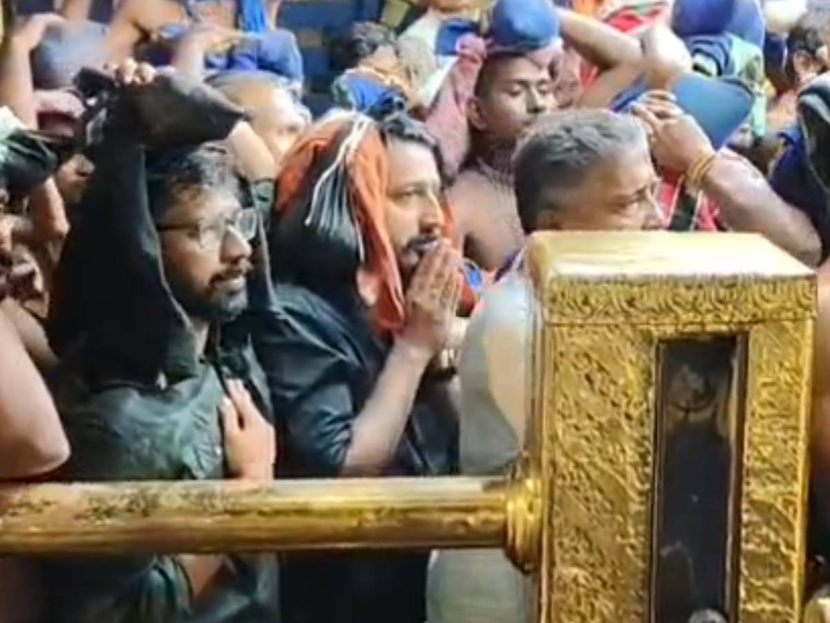 ലൈംഗികാരോപണ വിവാദങ്ങൾക്കിടെ രാഹുൽ മാങ്കൂട്ടത്തിൽ എംഎല്‍എ ശബരിമലയില്‍