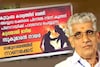 'സുകുമാരൻ നായർ കട്ടപ്പ, കുടുംബ കാര്യത്തിനുവേണ്ടി അയ്യപ്പഭക്തരെ പിന്നിൽ നിന്നു കുത്തി'; കരയോഗത്തിന് മുന്നിൽ ബാനർ