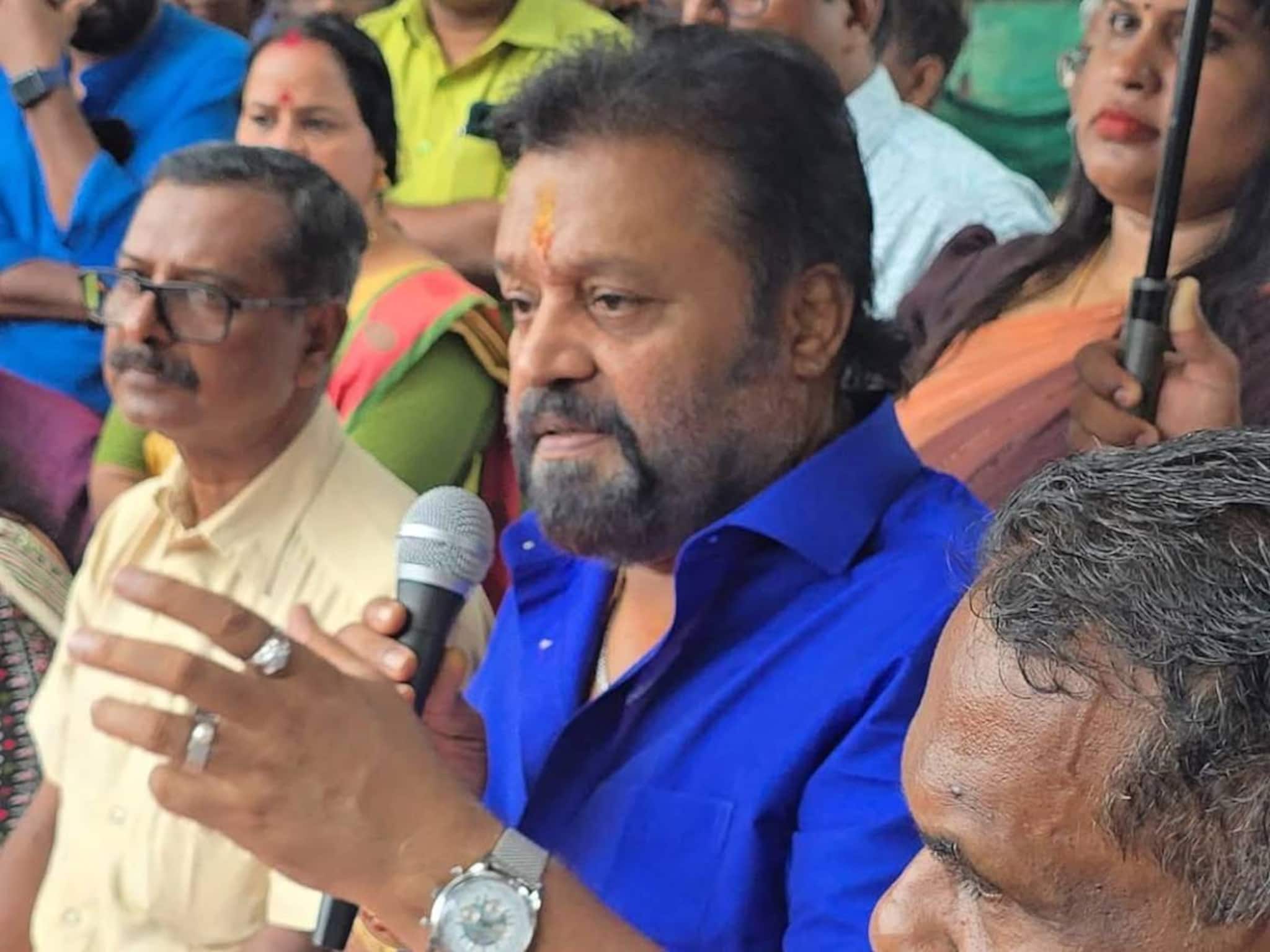 'ഭരത്ചന്ദ്രന് തന്റേടം ഉണ്ടെങ്കിൽ എനിക്കുമുണ്ട്; സിനിമ രാഷ്ട്രീയത്തിന്റെ ഭാഗം; സിനിമയിൽ നിന്നിറങ്ങില്ല: സുരേഷ് ഗോപി