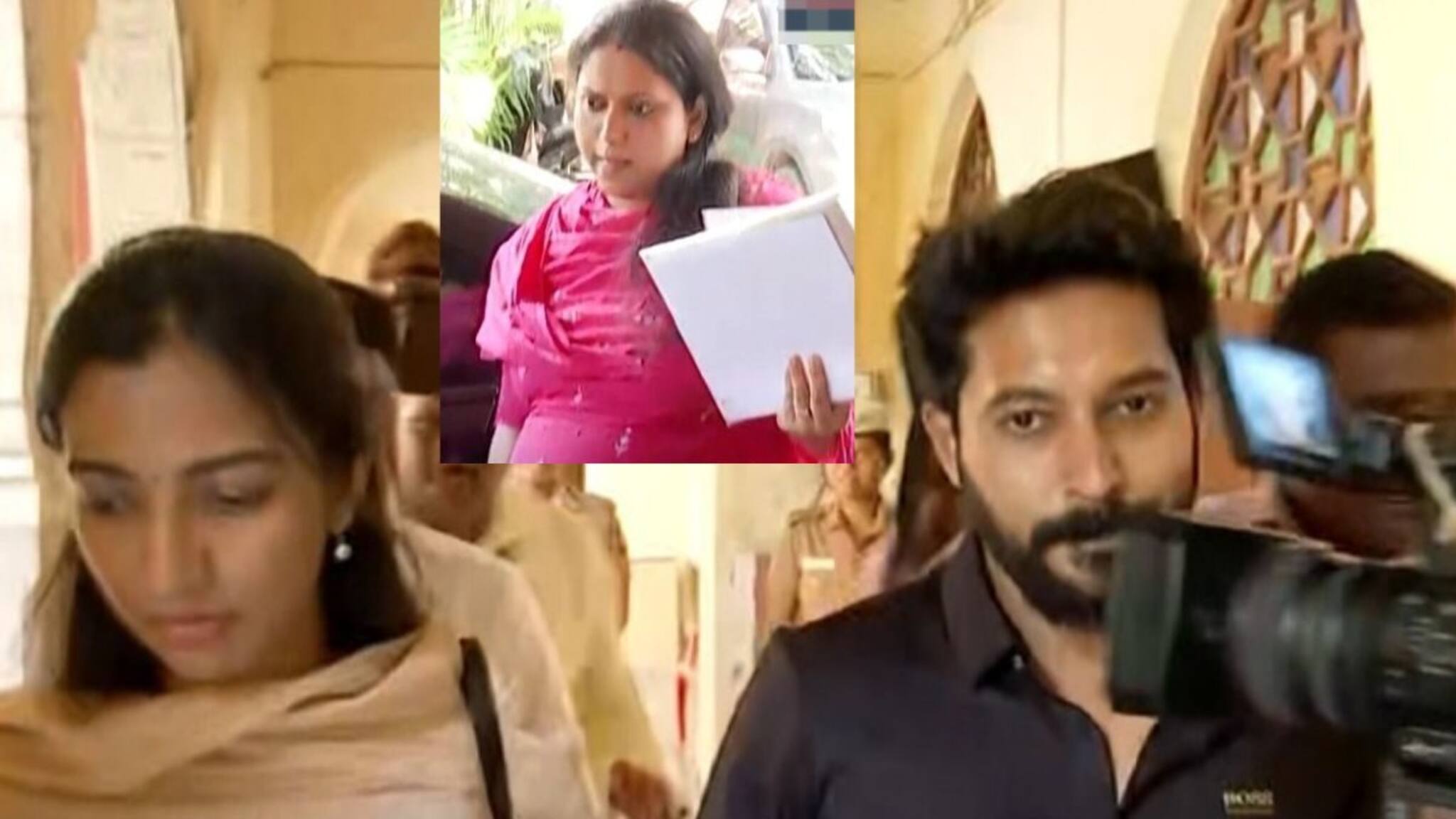 ആരാണ് ഭാര്യ? നിറവയറുമായി താലികെട്ടിയ പെണ്ണിന്റെ മുന്നിൽ ആദ്യ ഭാര്യക്കൊപ്പം വാദത്തിനെത്തി മദമ്പട്ടി രംഗരാജ്